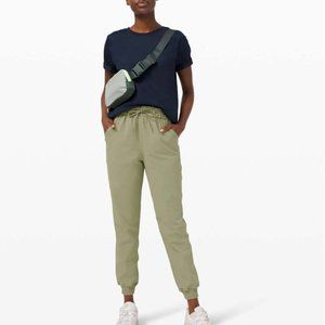 Lululemon Keep Moving Jogger in Rosemary Green